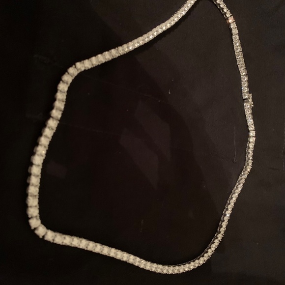 2.0mm 18in Tennis necklace, Johnny Dang & Co. (Diamond Stimulant) - Picture 5 of 5